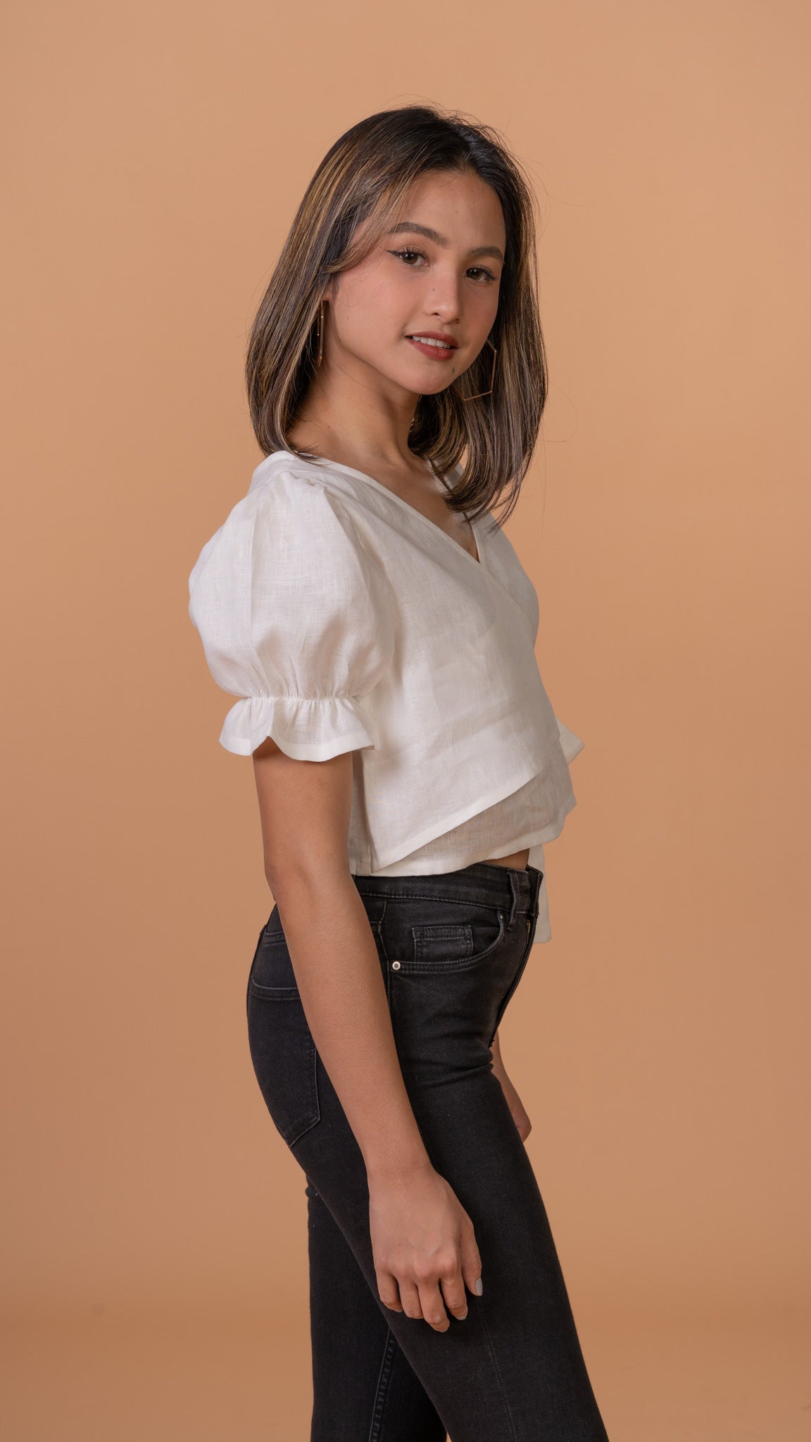 Nina in White